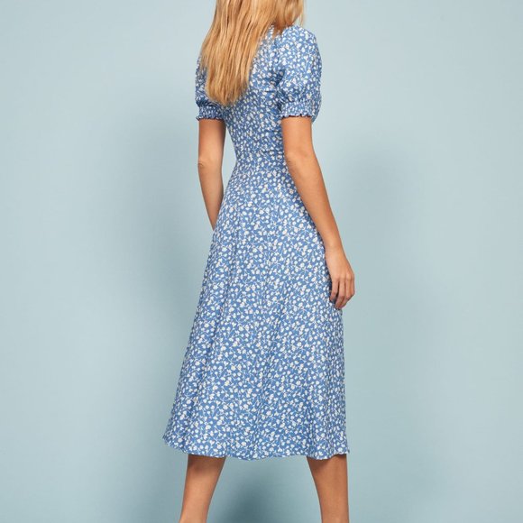 Reformation Lacey Dress Marie - Picture 3 of 4